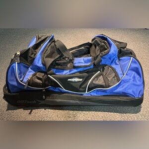 DBTech Destinations Rolling Travel Luggage Duffel Bag Roller Gym 29x14.5x13.5”